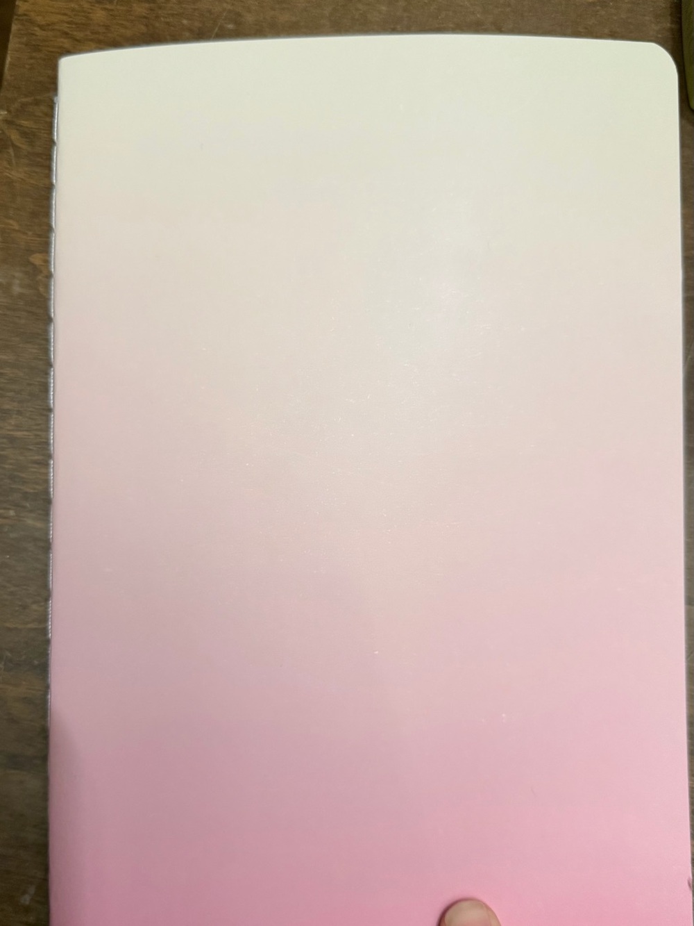 Soft Pink Ombre Notebook - Stylish Journal